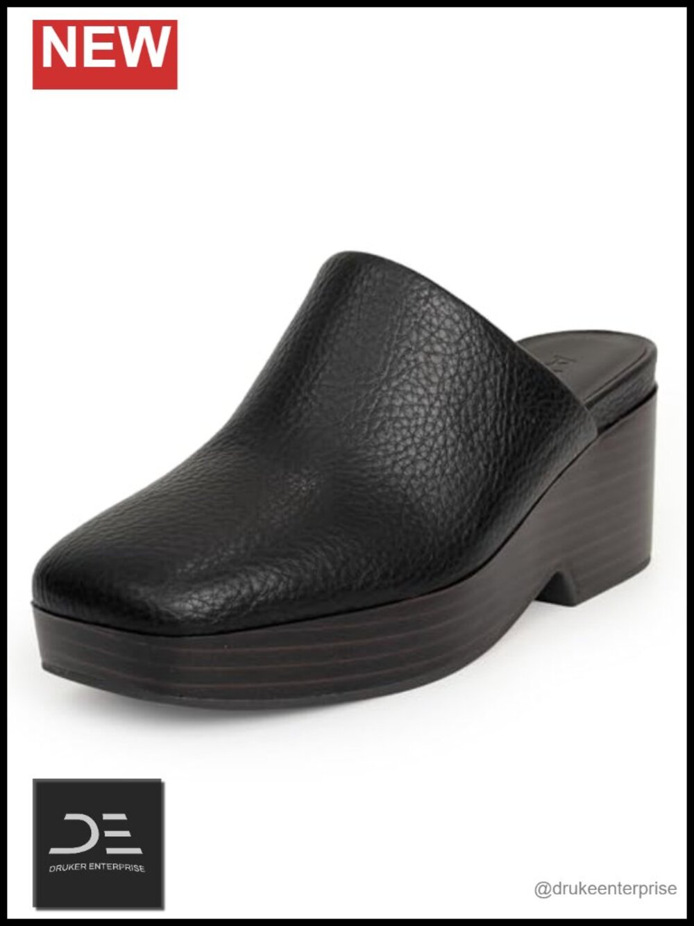 Aerosoles Chata Women's Mules & Clogs Slip-On Square Toe Stacked Heel Faux